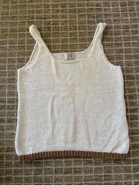 Alba Moda Knit Coastal Tank